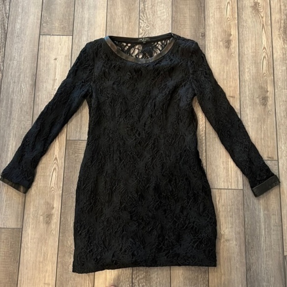 Rag & Bone Enigma Shelia Black Lace Dress
